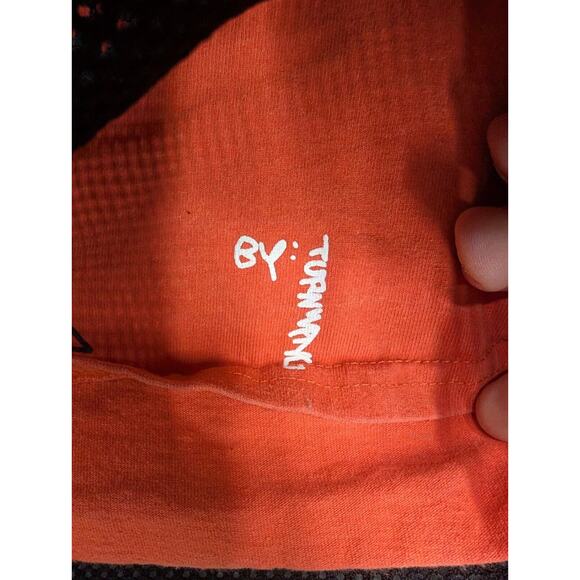 Funny Guerrilla Mesh Top Black Orange This Aint Ordinary Life Lyrics - Picture 7 of 10